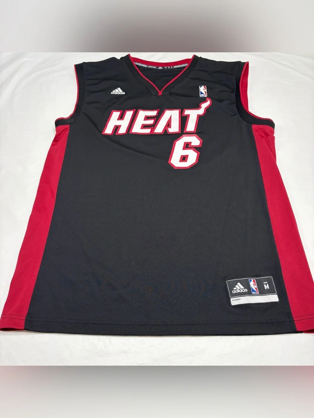 Adidas NBA Miami Heat Dwyane Wade #3 Jersey Mens Medium